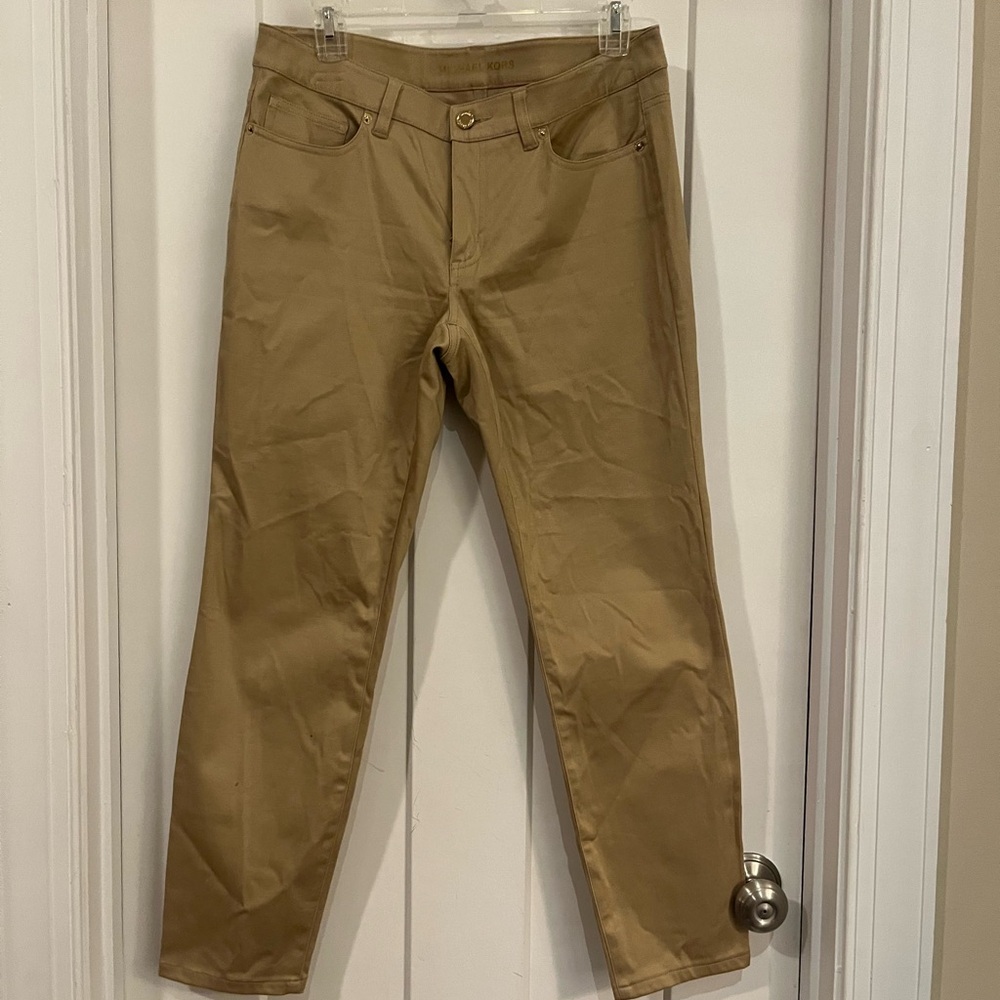 Michael Kors Women's Tan Chinos